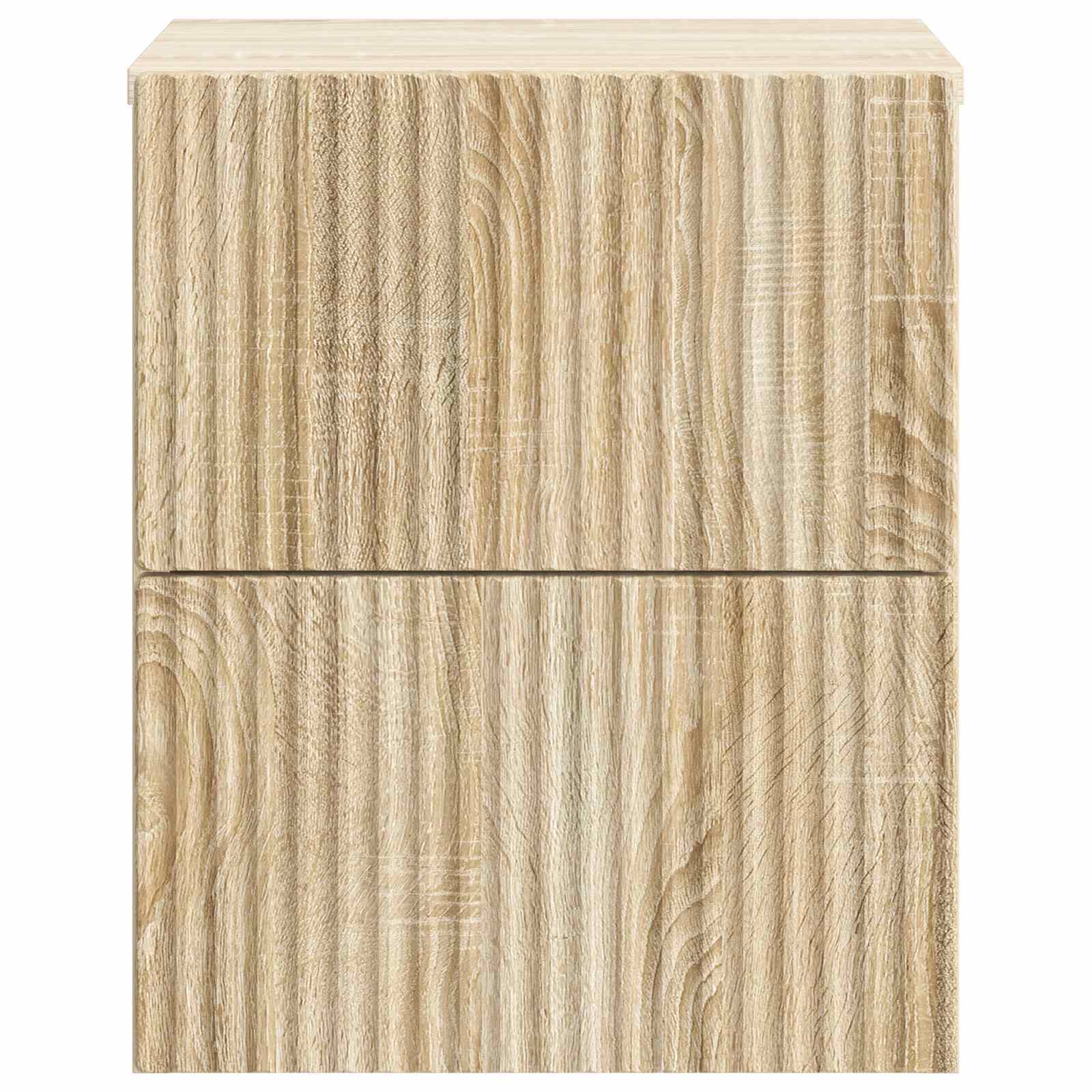 vidaXL Wisząca Szafka Nocna z szufladą dąb Sonoma 33 x 34,5 x 40 cm