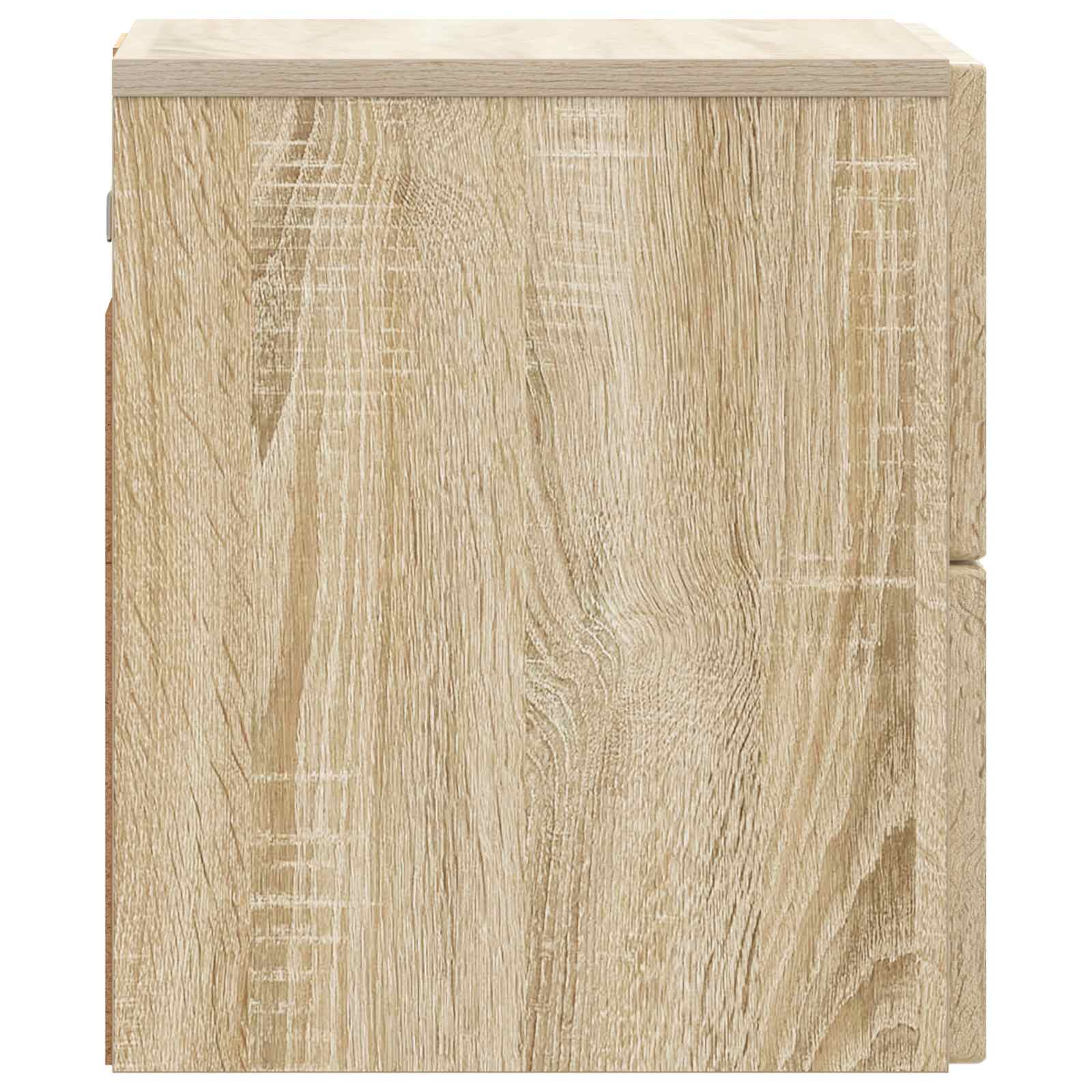 vidaXL Wisząca Szafka Nocna z szufladą dąb Sonoma 33 x 34,5 x 40 cm
