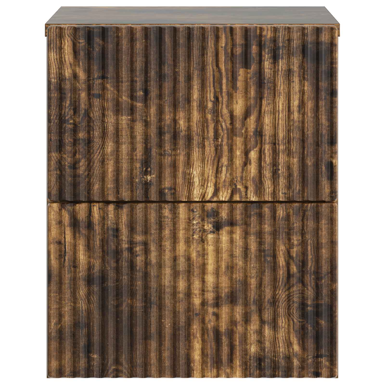 vidaXL Wisząca Szafka Nocna 2 pcs Dąb wędzony 33 x 34,5 x 40 cm