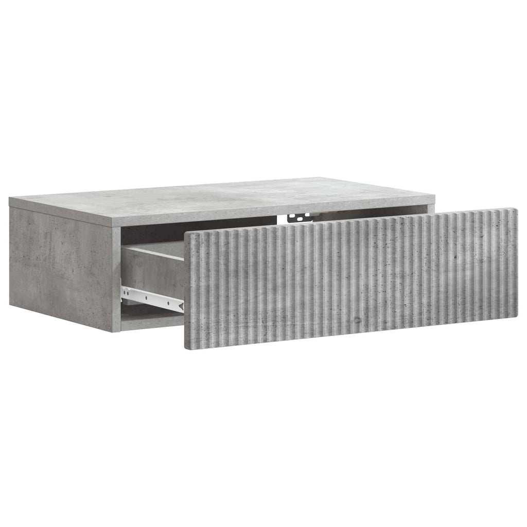 vidaXL Stolik boczny montowany na ścianie 59 x 34,5 x 17 cm