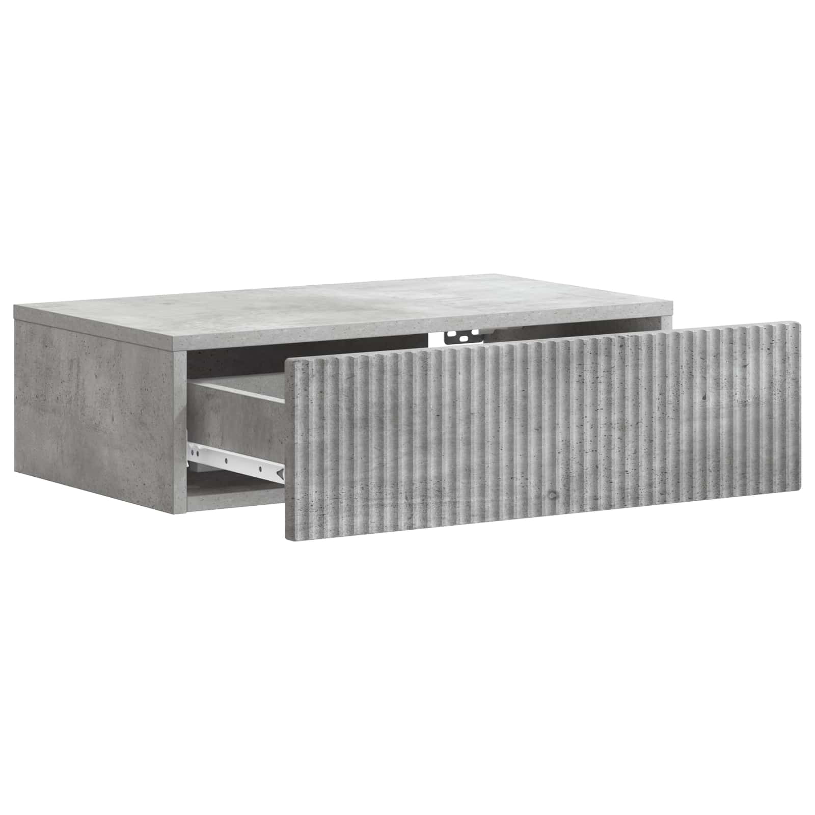 vidaXL Stolik boczny montowany na ścianie 59 x 34,5 x 17 cm