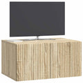 vidaXL Szafka RTV montowana na ścianie dąb Sonoma 59,5 x 41 x 30 cm