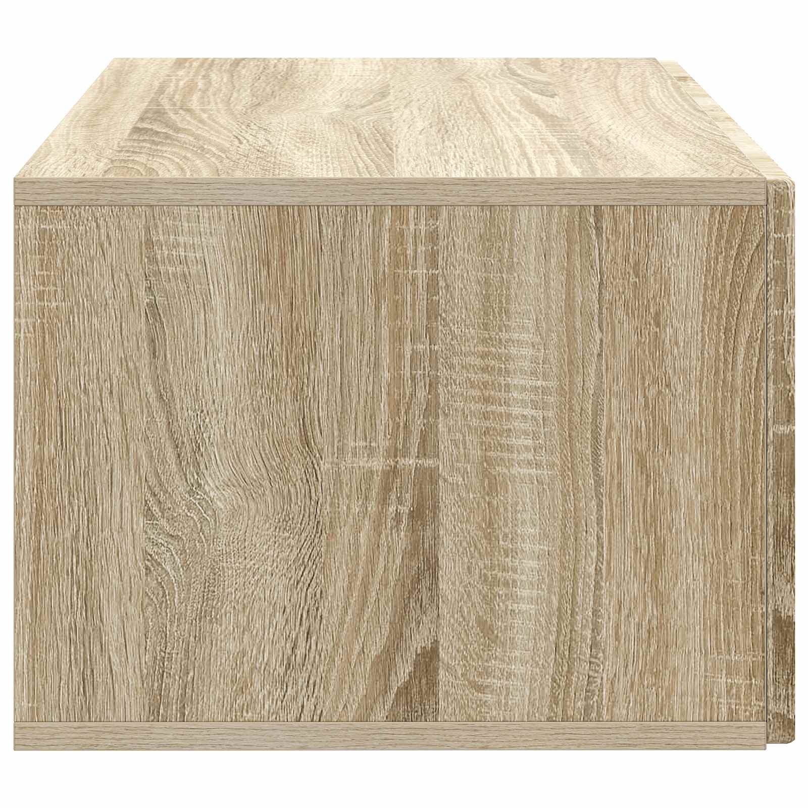 vidaXL Szafka RTV montowana na ścianie dąb Sonoma 59,5 x 41 x 30 cm