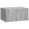 vidaXL Szafka RTV montowana na ścianie Szary Sonoma 59,5 x 41 x 30 cm
