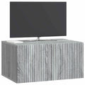 vidaXL Szafka RTV montowana na ścianie Szary Sonoma 59,5 x 41 x 30 cm