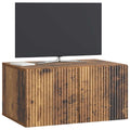 vidaXL Szafka RTV montowana na ścianie Stare drewno 59,5 x 41 x 30 cm