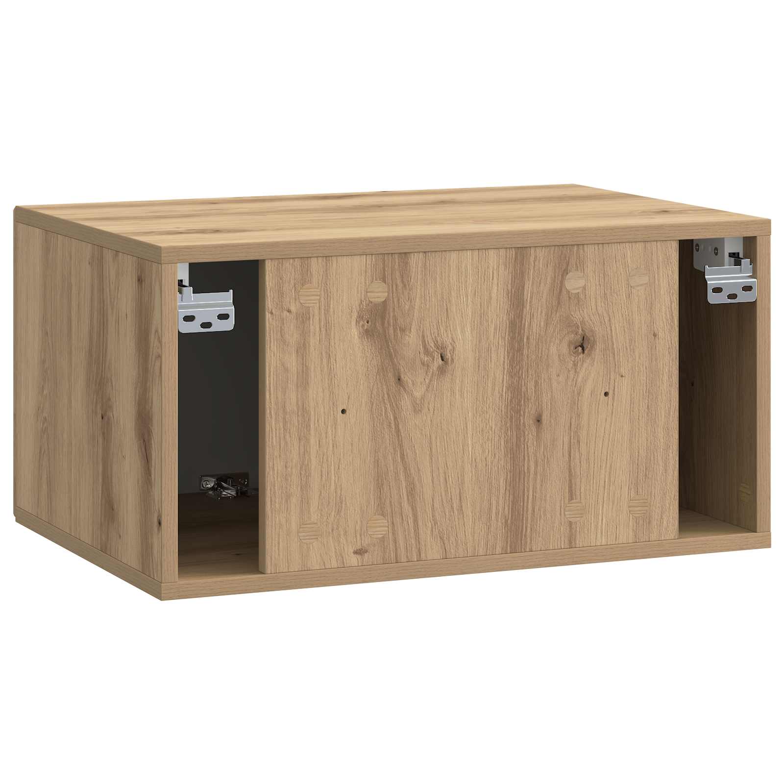 vidaXL Szafka RTV montowana na ścianie Dąb artisan 59,5 x 41 x 30 cm