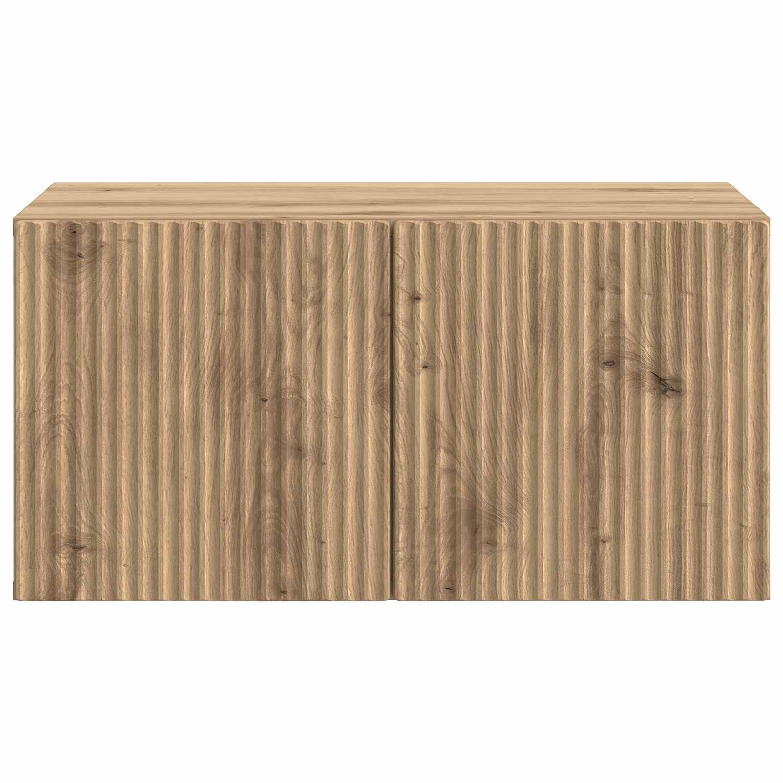 vidaXL Szafka RTV montowana na ścianie Dąb artisan 59,5 x 41 x 30 cm