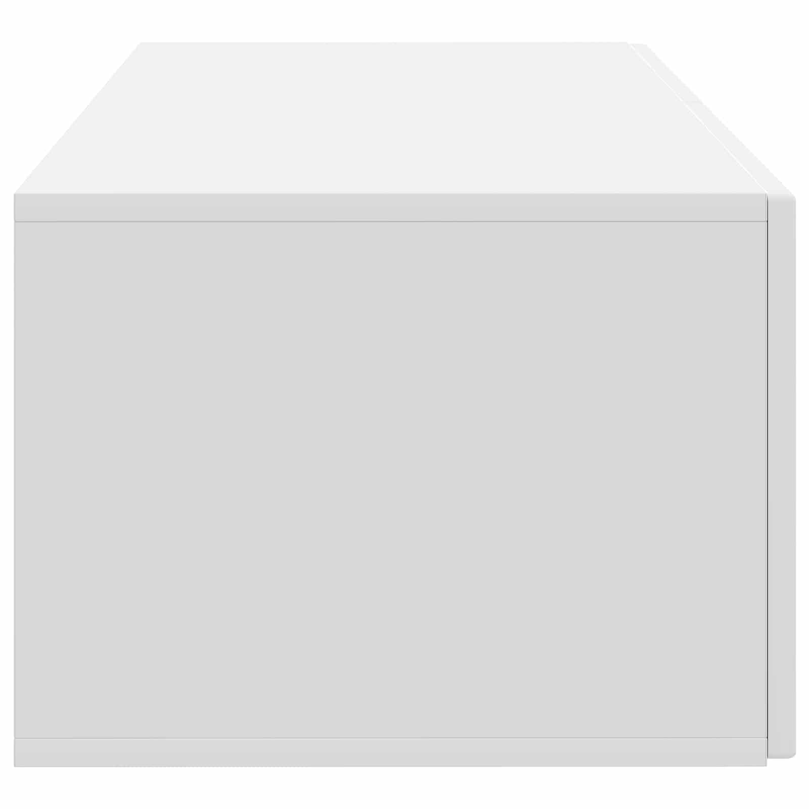 vidaXL Szafka RTV montowana na ścianie Biały 78,5 x 41 x 30 cm