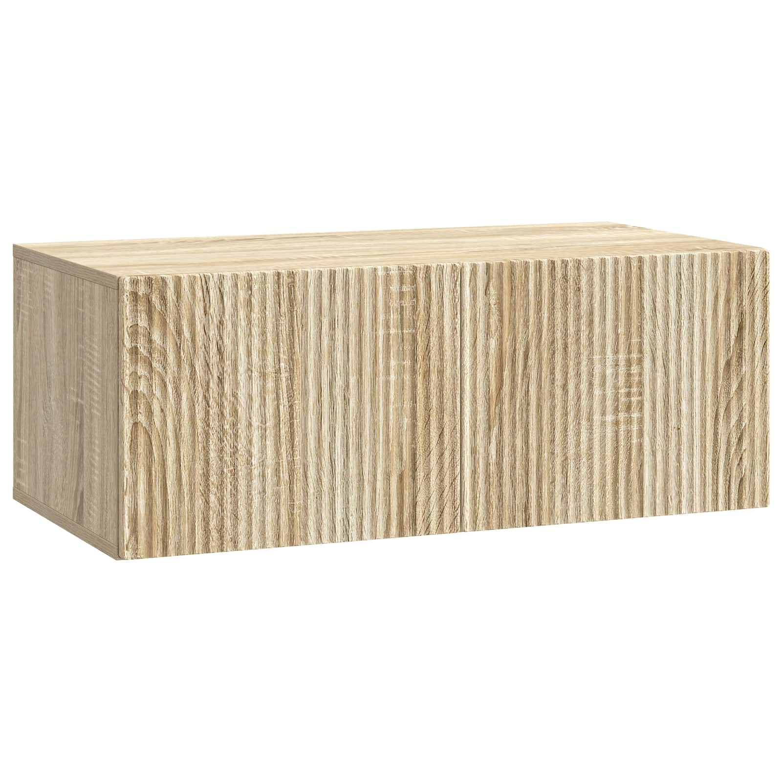 vidaXL Szafka RTV montowana na ścianie 78,5 x 41 x 30 cm dąb Sonoma