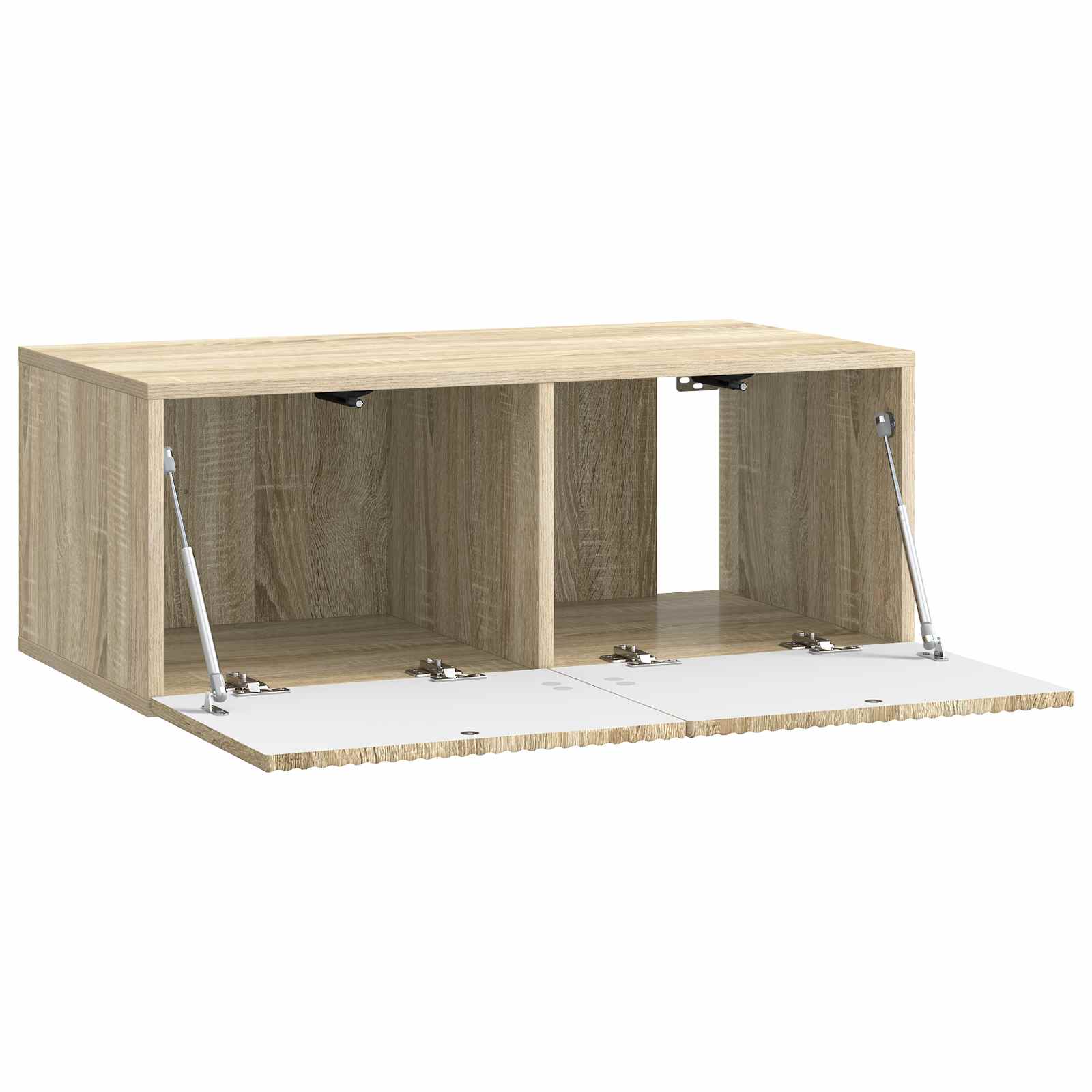 vidaXL Szafka RTV montowana na ścianie 78,5 x 41 x 30 cm dąb Sonoma
