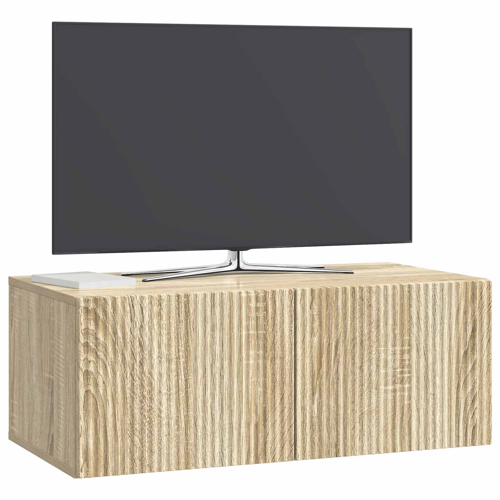 vidaXL Szafka RTV montowana na ścianie 78,5 x 41 x 30 cm dąb Sonoma