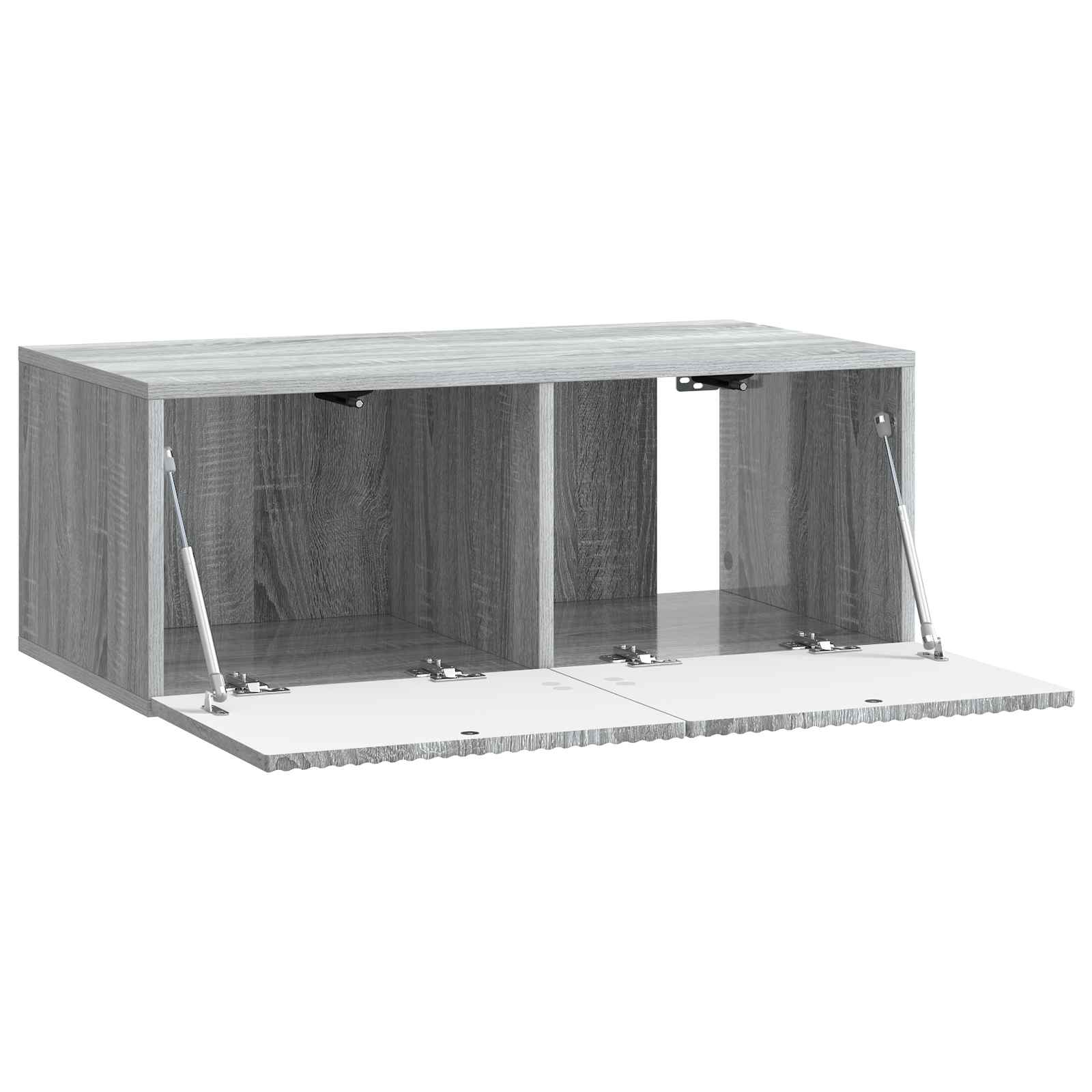 vidaXL Szafka RTV montowana na ścianie Szary Sonoma 78,5 x 41 x 30 cm