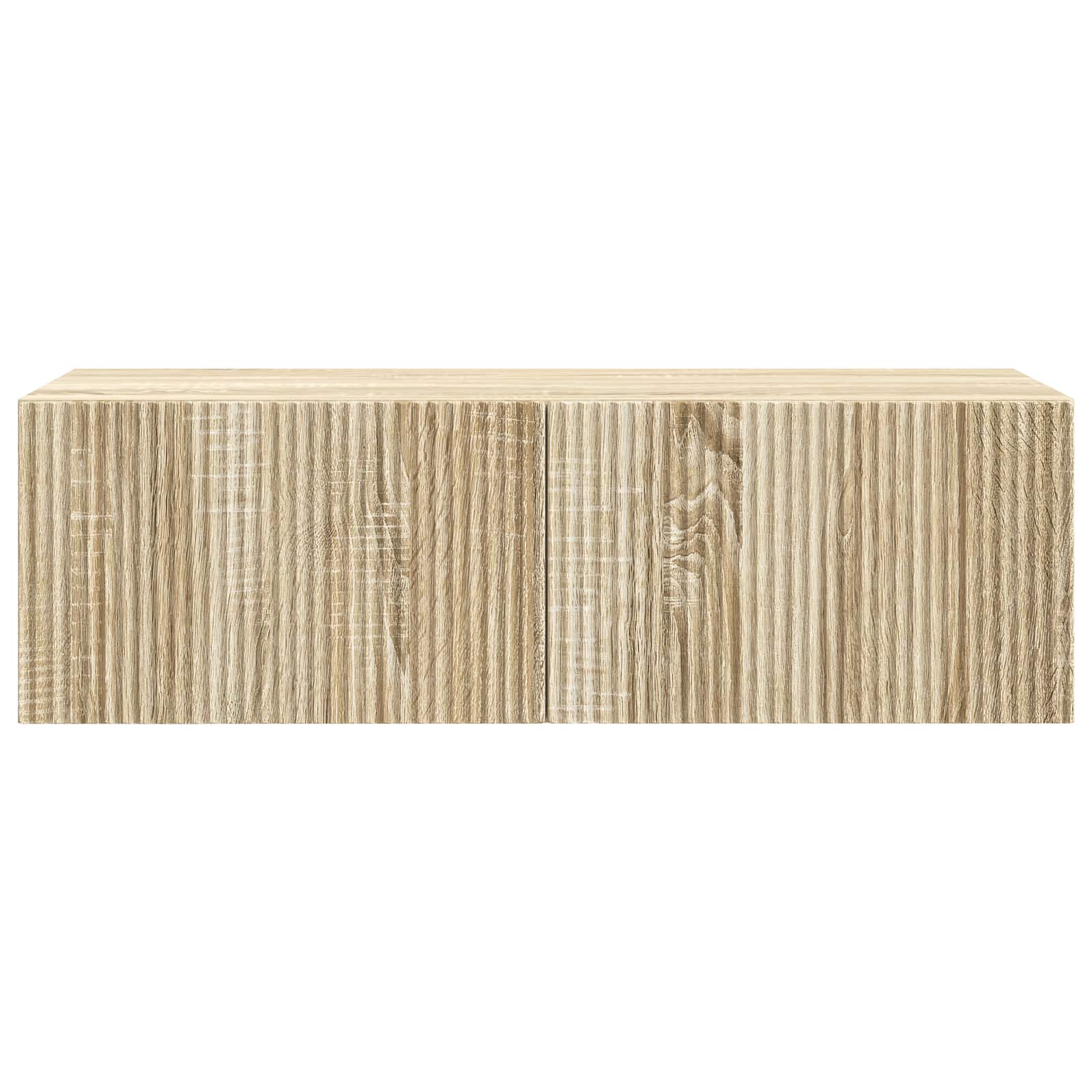 vidaXL Szafka RTV montowana na ścianie 98 x 41 x 30 cm dąb Sonoma