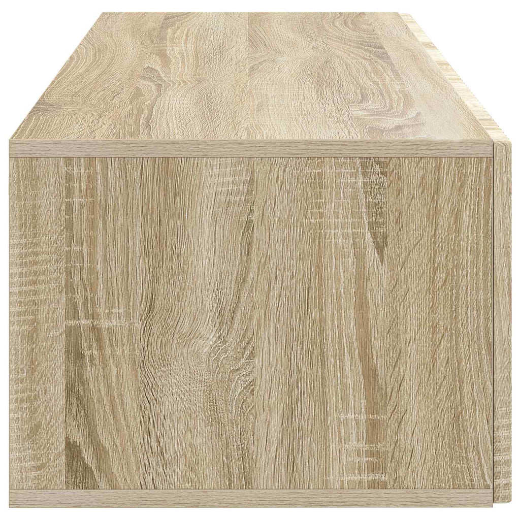 vidaXL Szafka RTV montowana na ścianie 98 x 41 x 30 cm dąb Sonoma