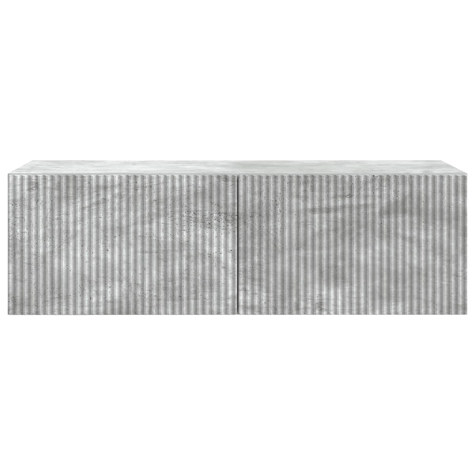 vidaXL Szafka RTV montowana na ścianie Betonowy szary 98 x 41 x 30 cm