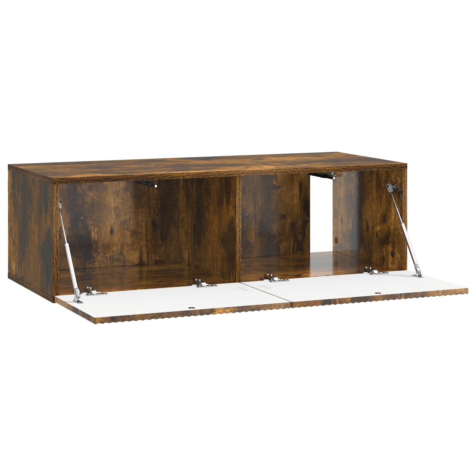vidaXL Szafka RTV montowana na ścianie Dąb wędzony 98 x 41 x 30 cm