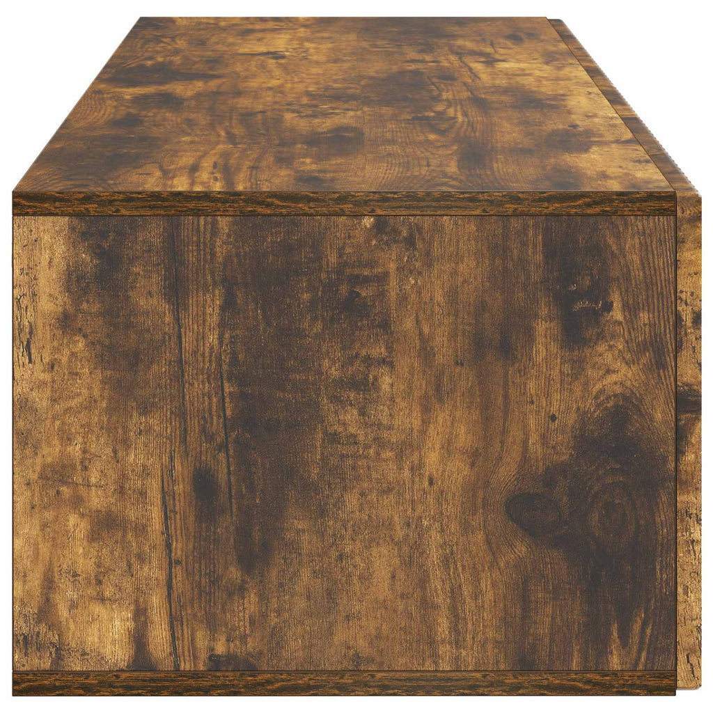 vidaXL Szafka RTV montowana na ścianie Dąb wędzony 98 x 41 x 30 cm