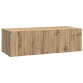 vidaXL Szafka RTV montowana na ścianie Dąb artisan 98 x 41 x 30 cm