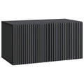 vidaXL Szafka RTV montowana na ścianie Czarny 59,5 x 31 x 30 cm