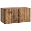 vidaXL Szafka RTV montowana na ścianie Stare drewno 59,5 x 31 x 30 cm