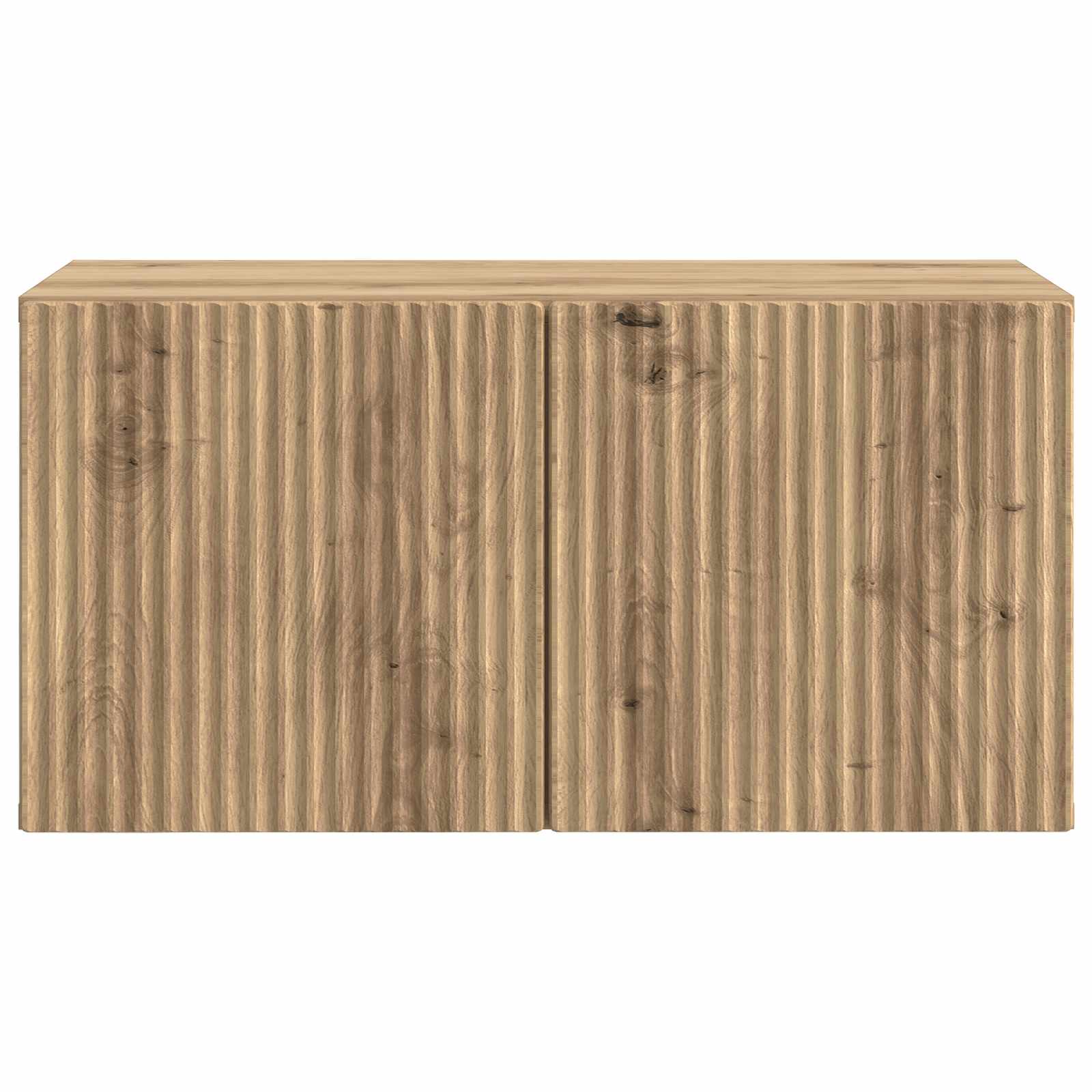 vidaXL Szafka RTV montowana na ścianie Dąb artisan 59,5 x 31 x 30 cm