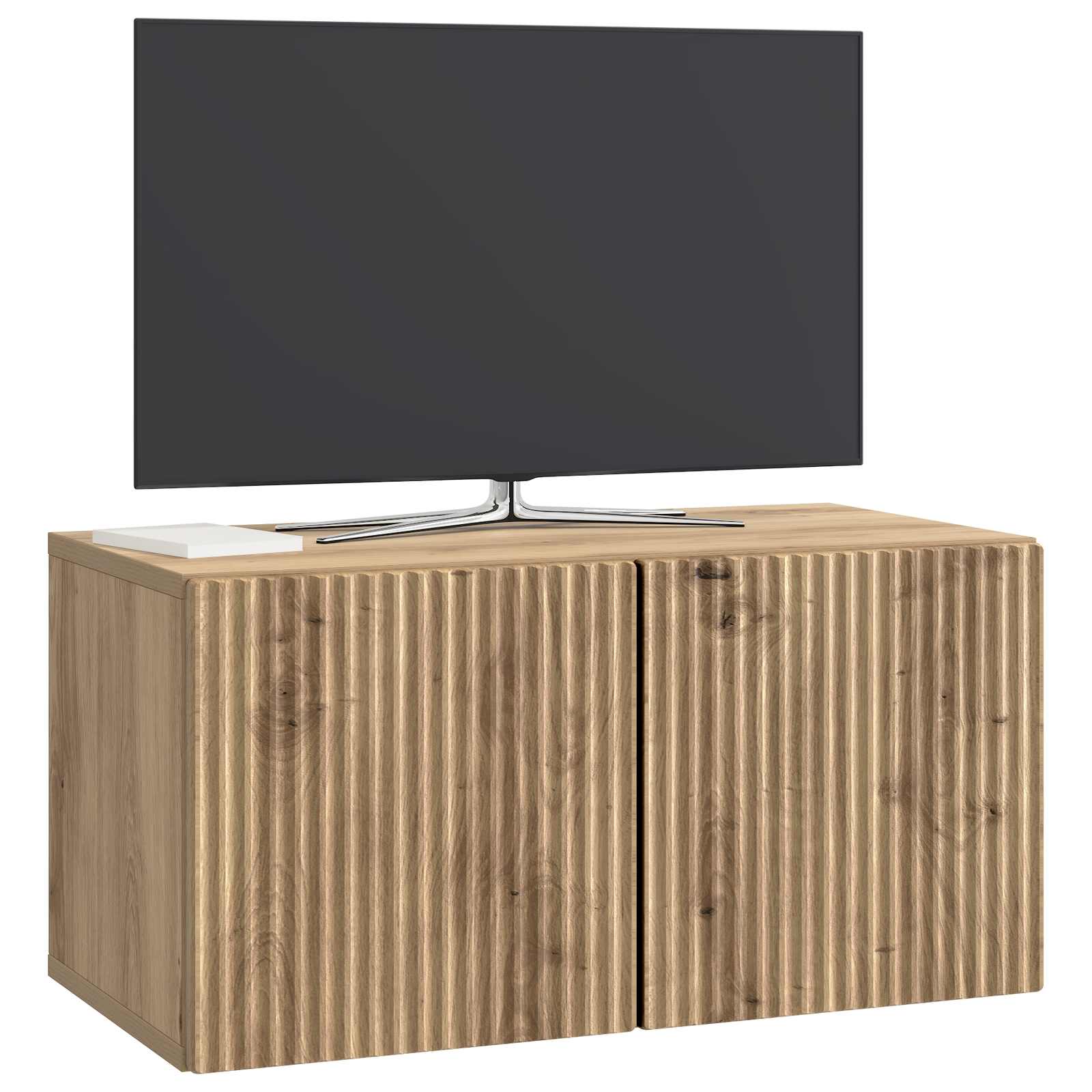 vidaXL Szafka RTV montowana na ścianie Dąb artisan 59,5 x 31 x 30 cm