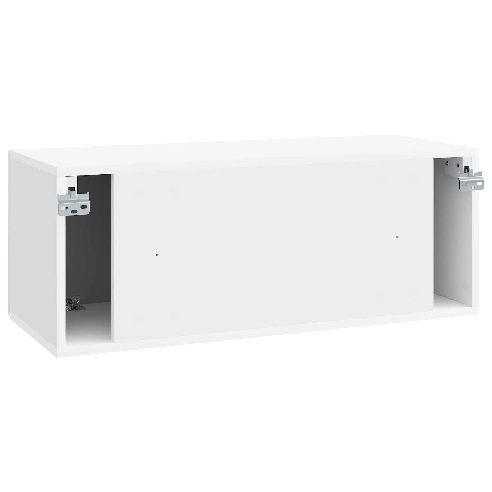 vidaXL Szafka RTV montowana na ścianie Biały 78,5 x 31 x 30 cm