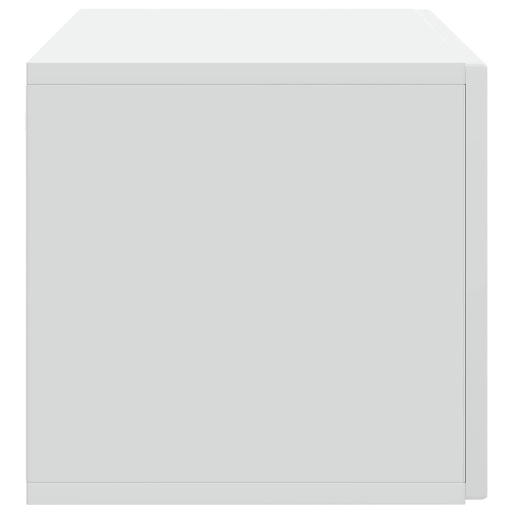 vidaXL Szafka RTV montowana na ścianie Biały 78,5 x 31 x 30 cm