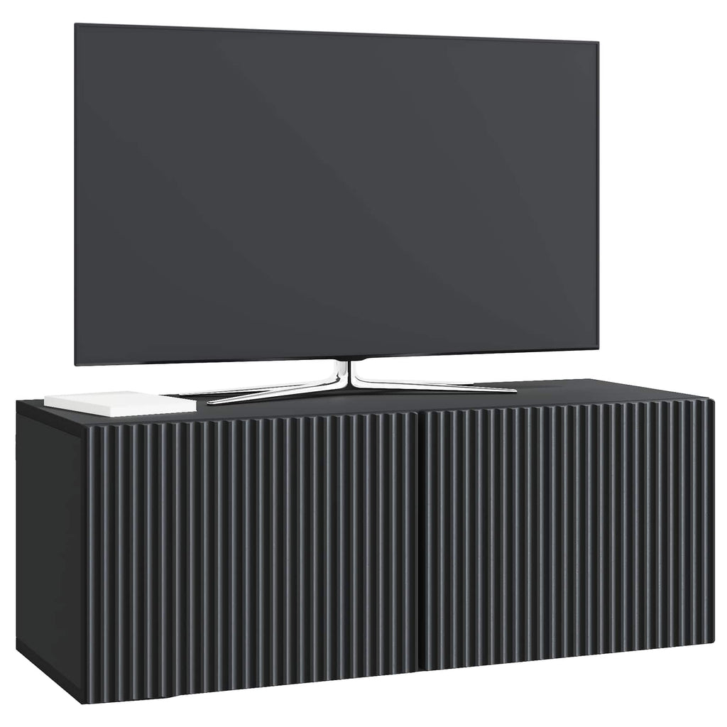 vidaXL Szafka RTV montowana na ścianie 78,5 x 31 x 30 cm Czarny