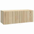 vidaXL Szafka RTV montowana na ścianie dąb Sonoma 78,5 x 31 x 30 cm