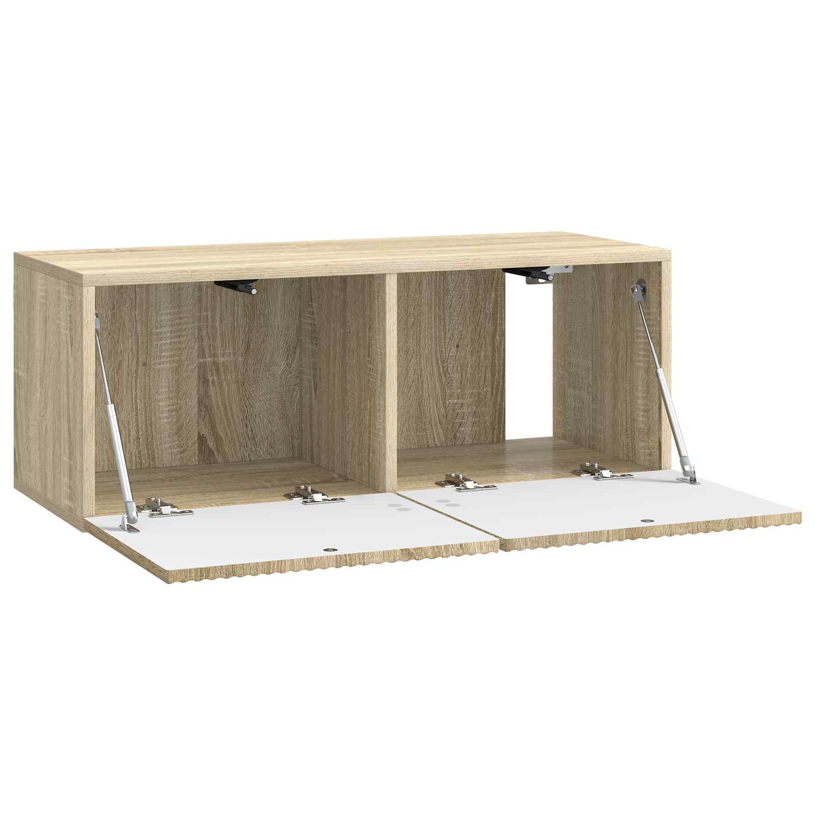 vidaXL Szafka RTV montowana na ścianie dąb Sonoma 78,5 x 31 x 30 cm