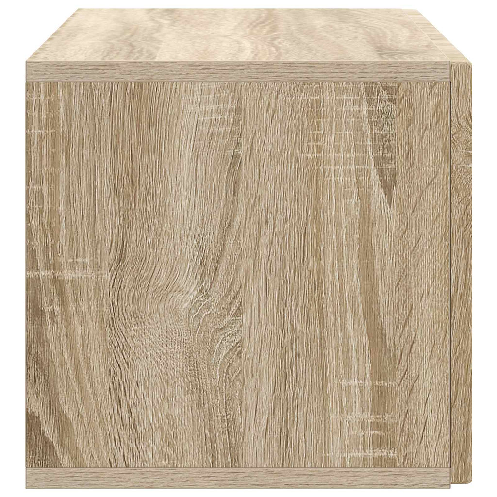 vidaXL Szafka RTV montowana na ścianie dąb Sonoma 78,5 x 31 x 30 cm