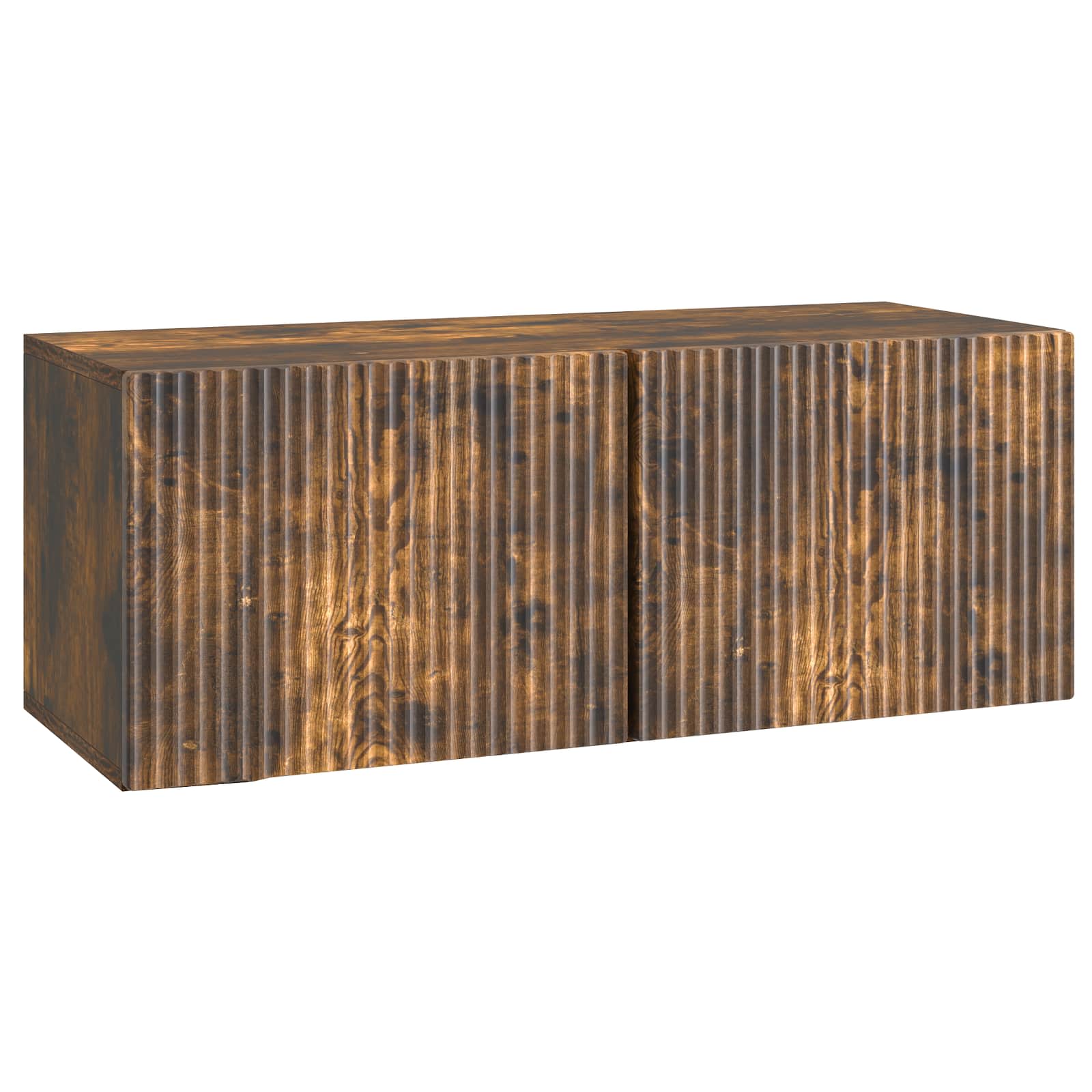 vidaXL Szafka RTV montowana na ścianie Dąb wędzony 78,5 x 31 x 30 cm