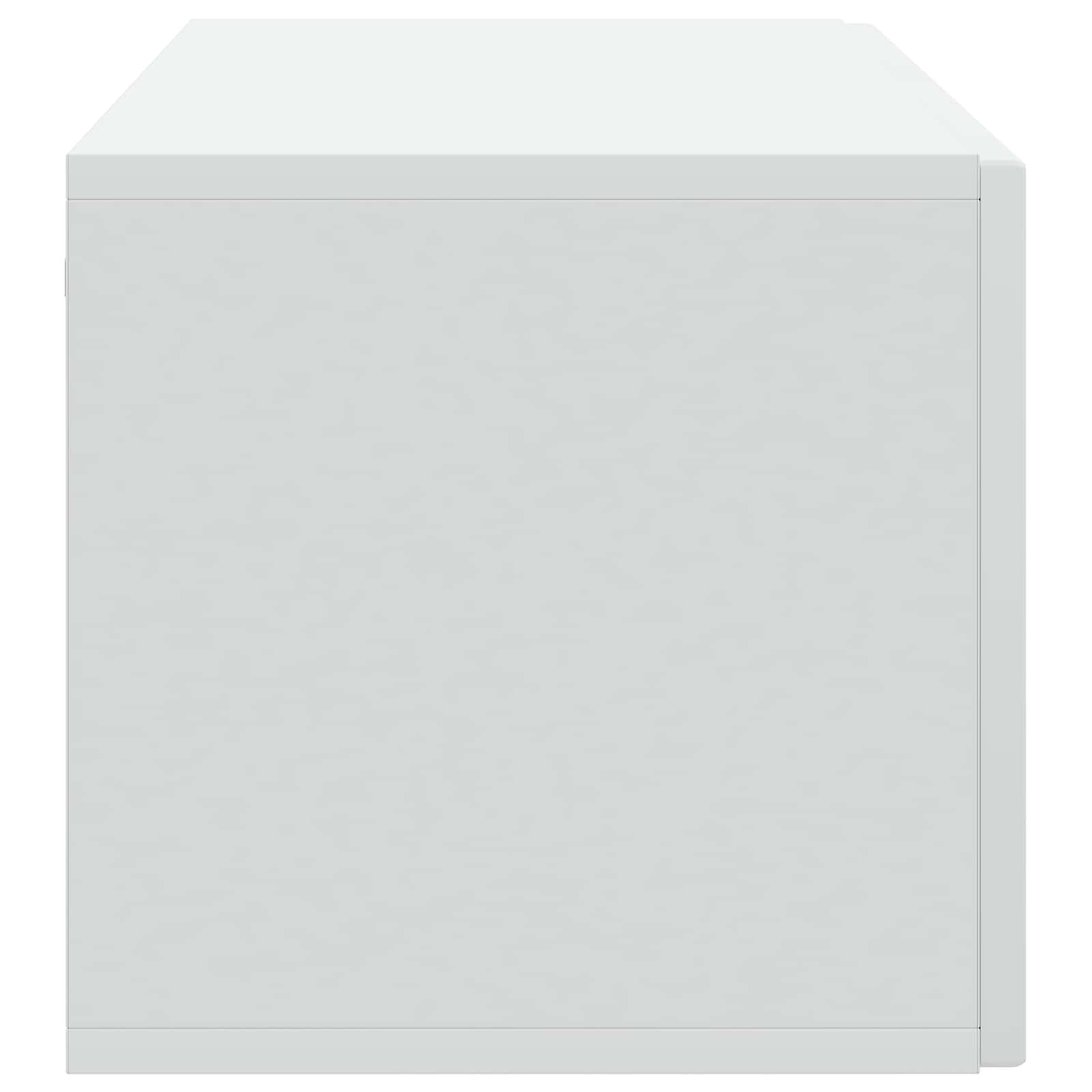vidaXL Szafka RTV montowana na ścianie Biały 98 x 31 x 30 cm