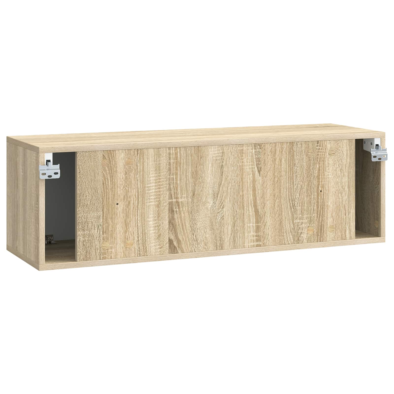 vidaXL Szafka RTV montowana na ścianie dąb Sonoma 98 x 31 x 30 cm