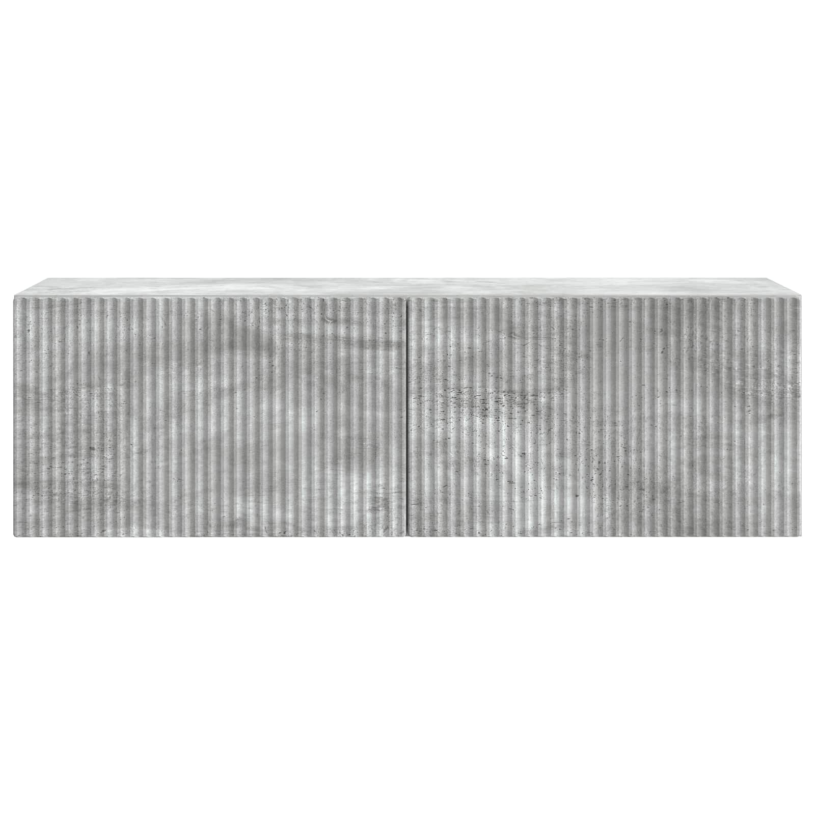 vidaXL Szafka RTV montowana na ścianie Betonowy szary 98 x 31 x 30 cm