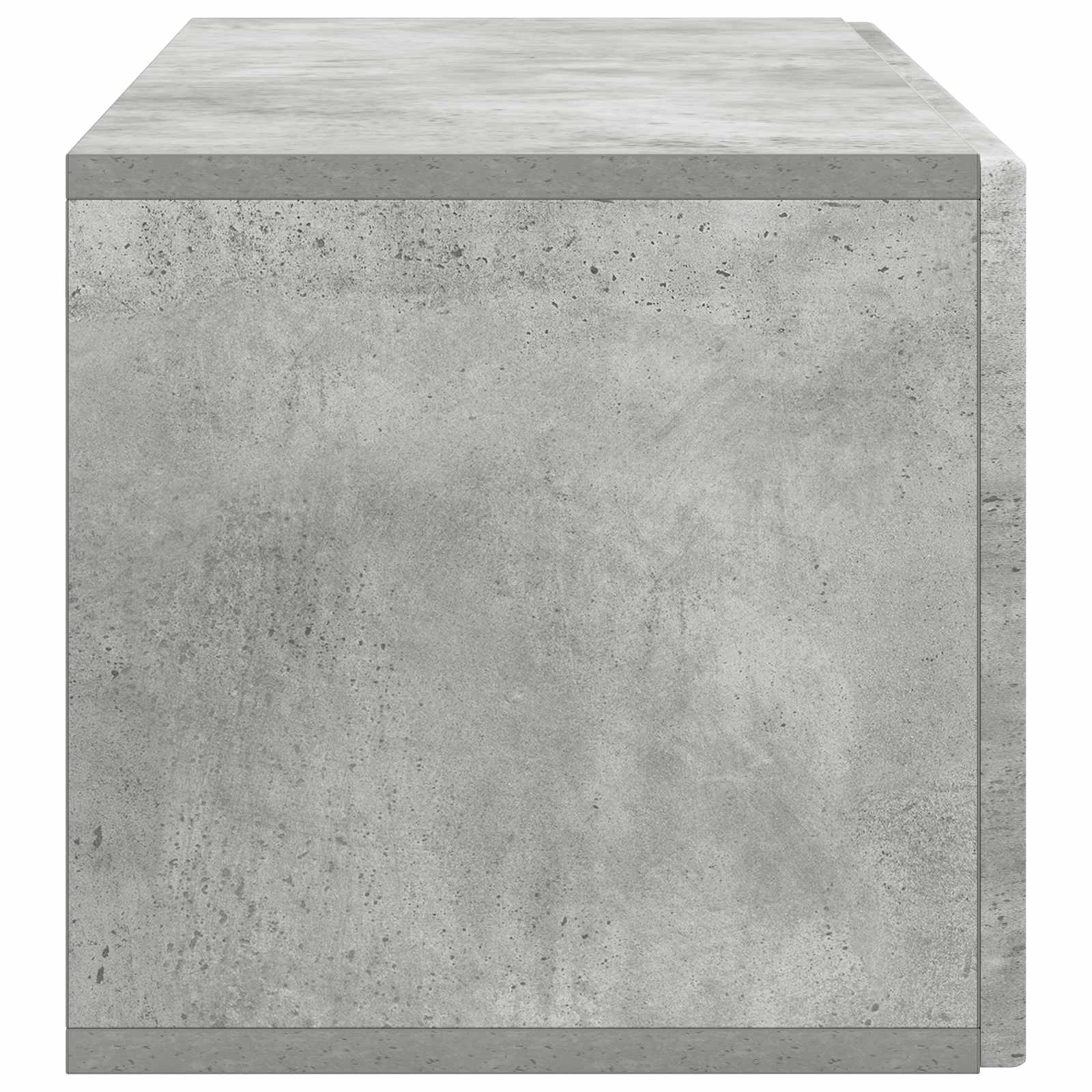 vidaXL Szafka RTV montowana na ścianie Betonowy szary 98 x 31 x 30 cm