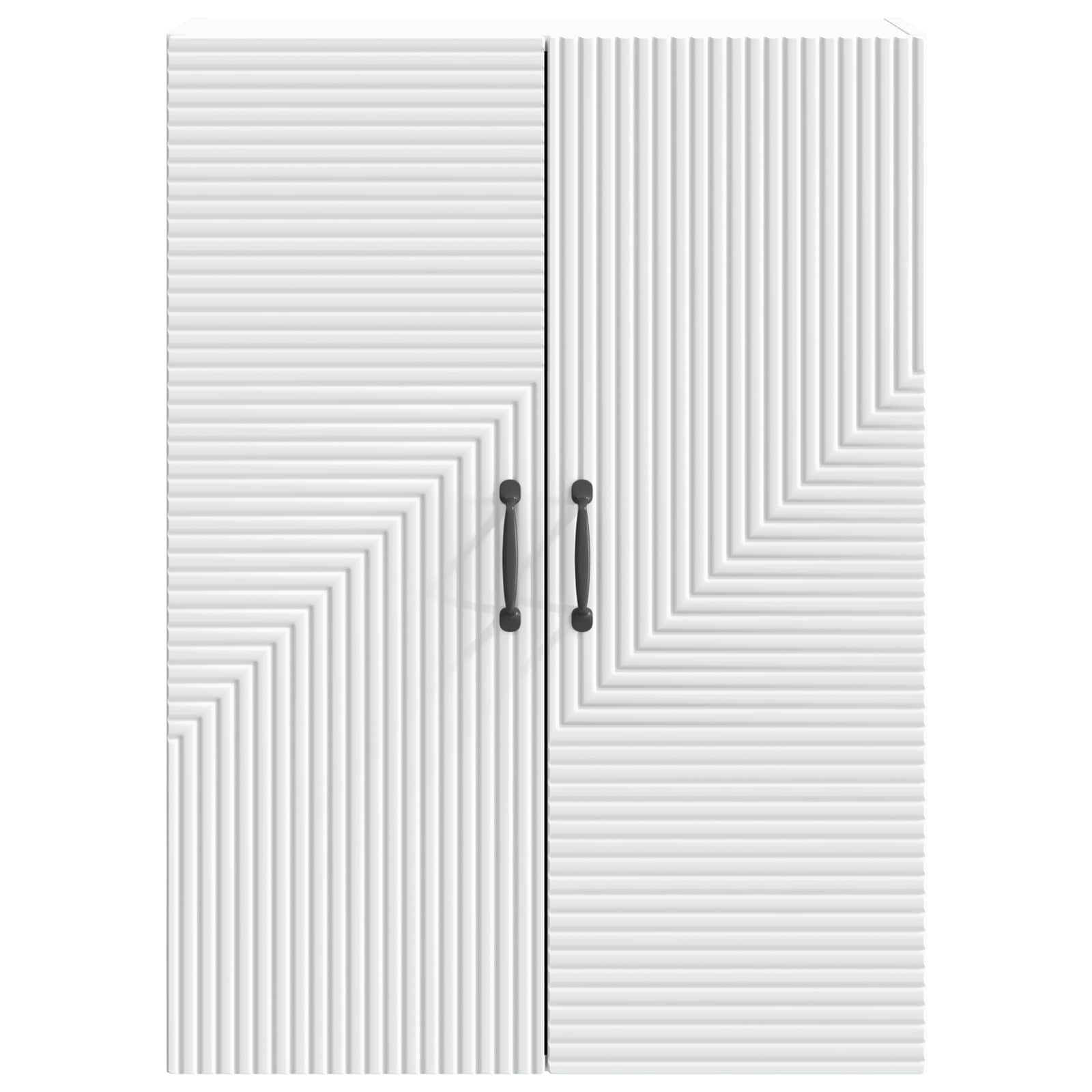 vidaXL Szafka ścienna Biały 66 x 34,5 x 90 cm Drewno inżynieryjne