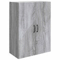 vidaXL Szafka ścienna Szary Sonoma 66 x 34,5 x 90 cm