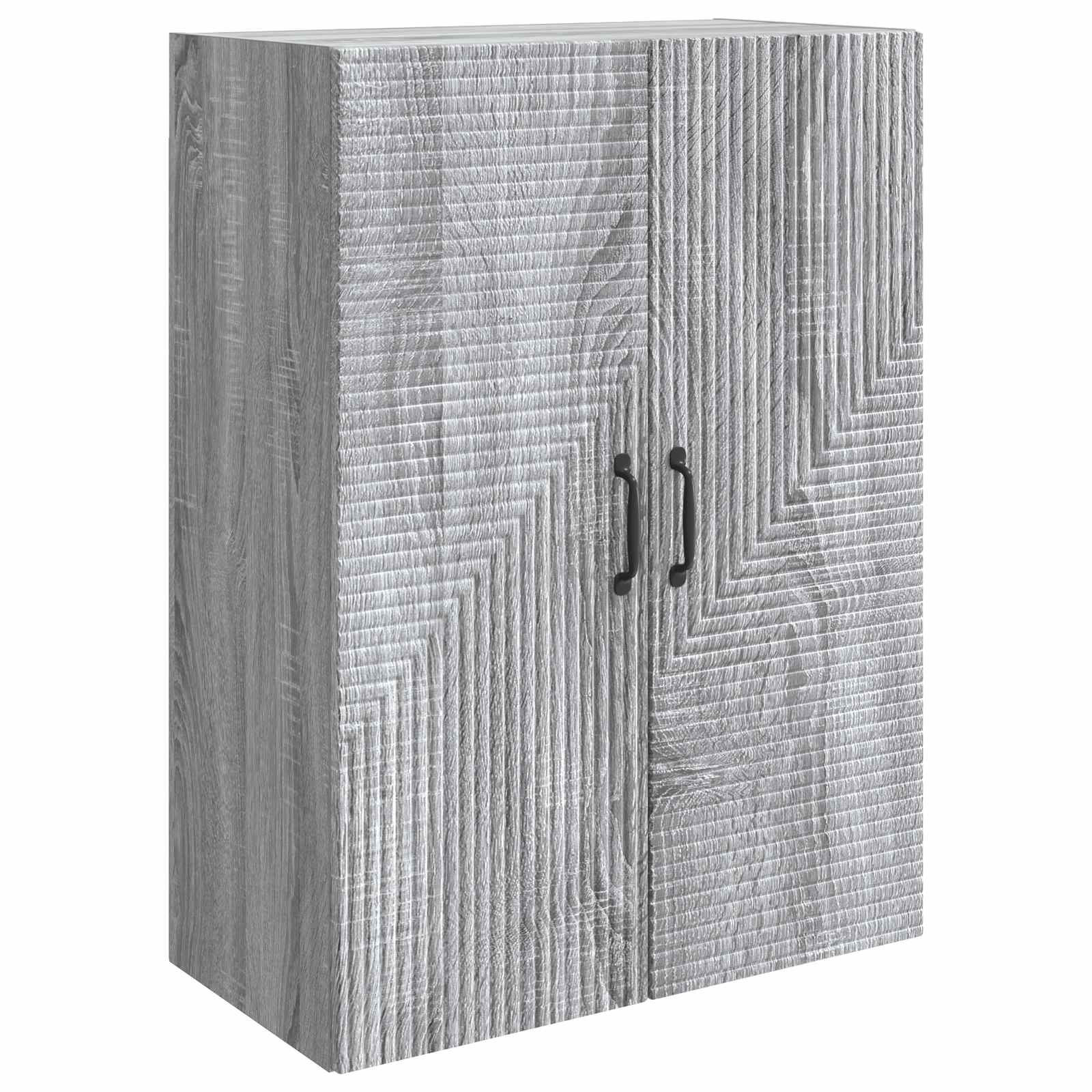 vidaXL Szafka ścienna Szary Sonoma 66 x 34,5 x 90 cm