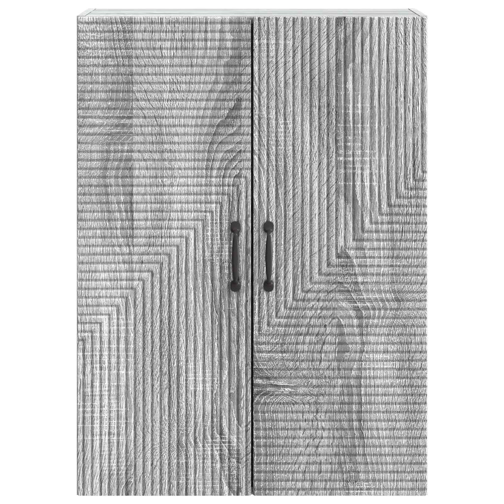vidaXL Szafka ścienna Szary Sonoma 66 x 34,5 x 90 cm