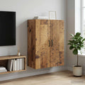 vidaXL Szafka ścienna Stare drewno 66 x 34,5 x 90 cm