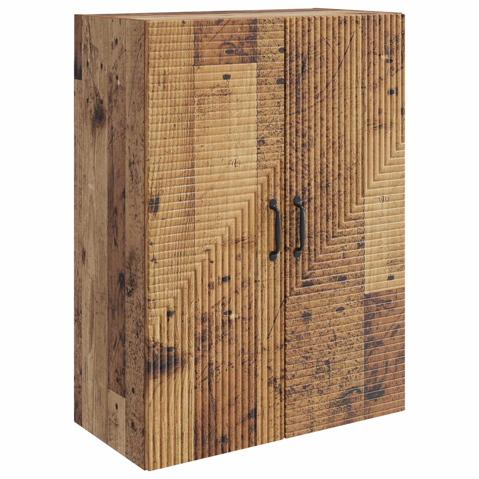 vidaXL Szafka ścienna Stare drewno 66 x 34,5 x 90 cm