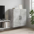 vidaXL Szafka ścienna Betonowy szary 59 x 31 x 60 cm