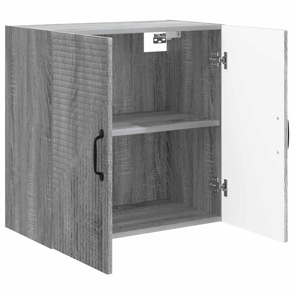 vidaXL Szafka ścienna Szary Sonoma 59 x 31 x 60 cm Drewno inżynieryjne
