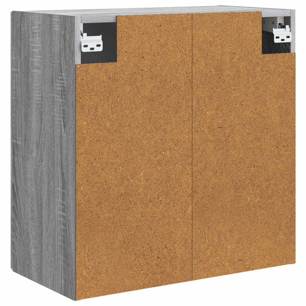 vidaXL Szafka ścienna Szary Sonoma 59 x 31 x 60 cm Drewno inżynieryjne