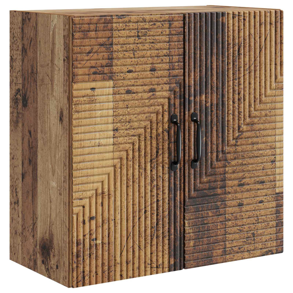 vidaXL Szafka ścienna Stare drewno 59 x 31 x 60 cm Drewno inżynieryjne