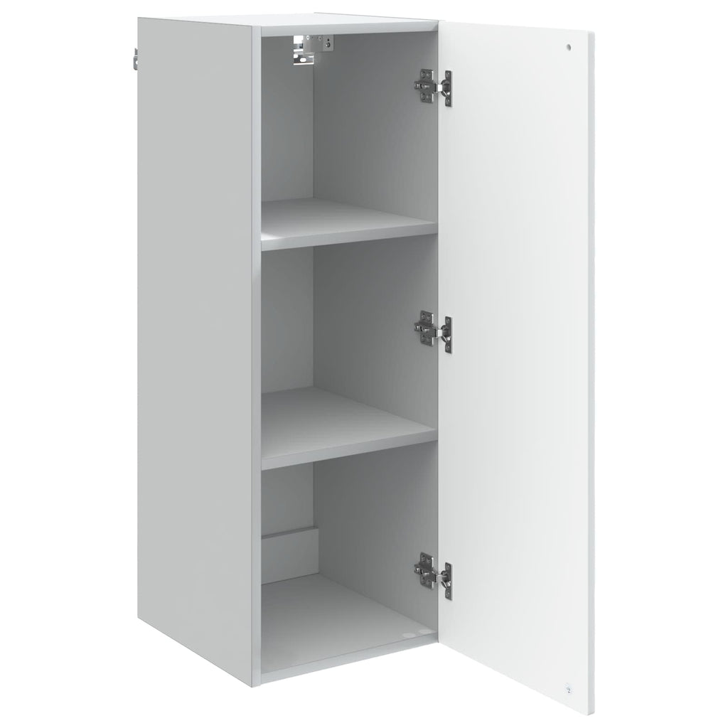 vidaXL Szafka ścienna Biały 33 x 34,5 x 90 cm Drewno inżynieryjne