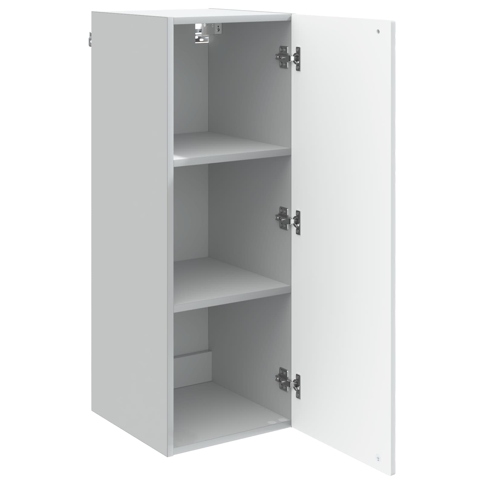 vidaXL Szafka ścienna Biały 33 x 34,5 x 90 cm Drewno inżynieryjne